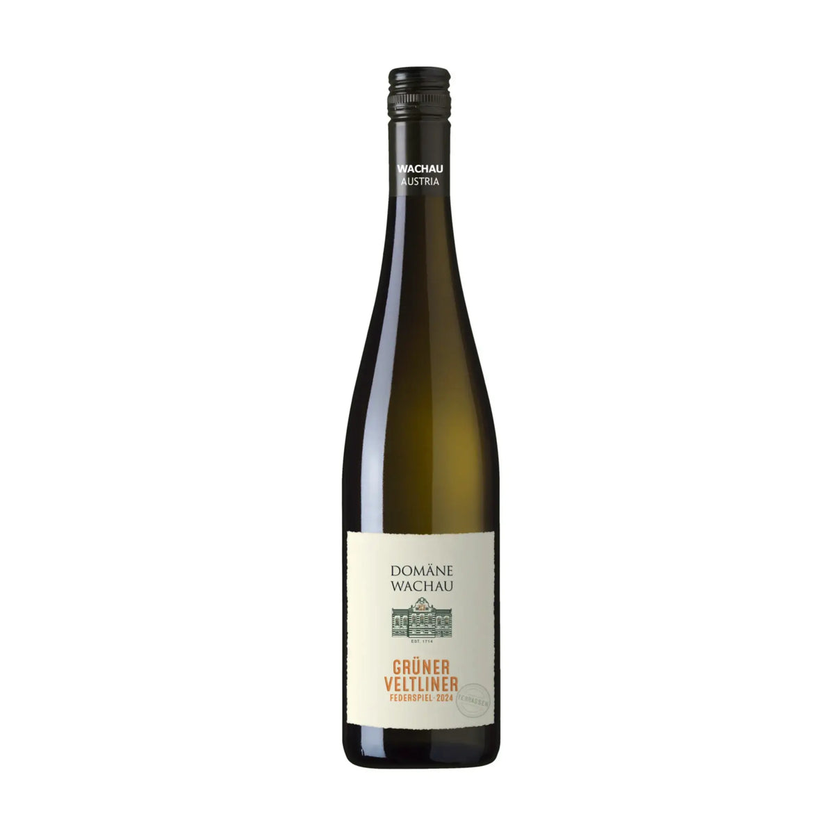 Gruner Veltliner Federspiel Terrassen 2024, Weißwein vom Weingut Domäne Wachau - erhältlich bei WINECOM