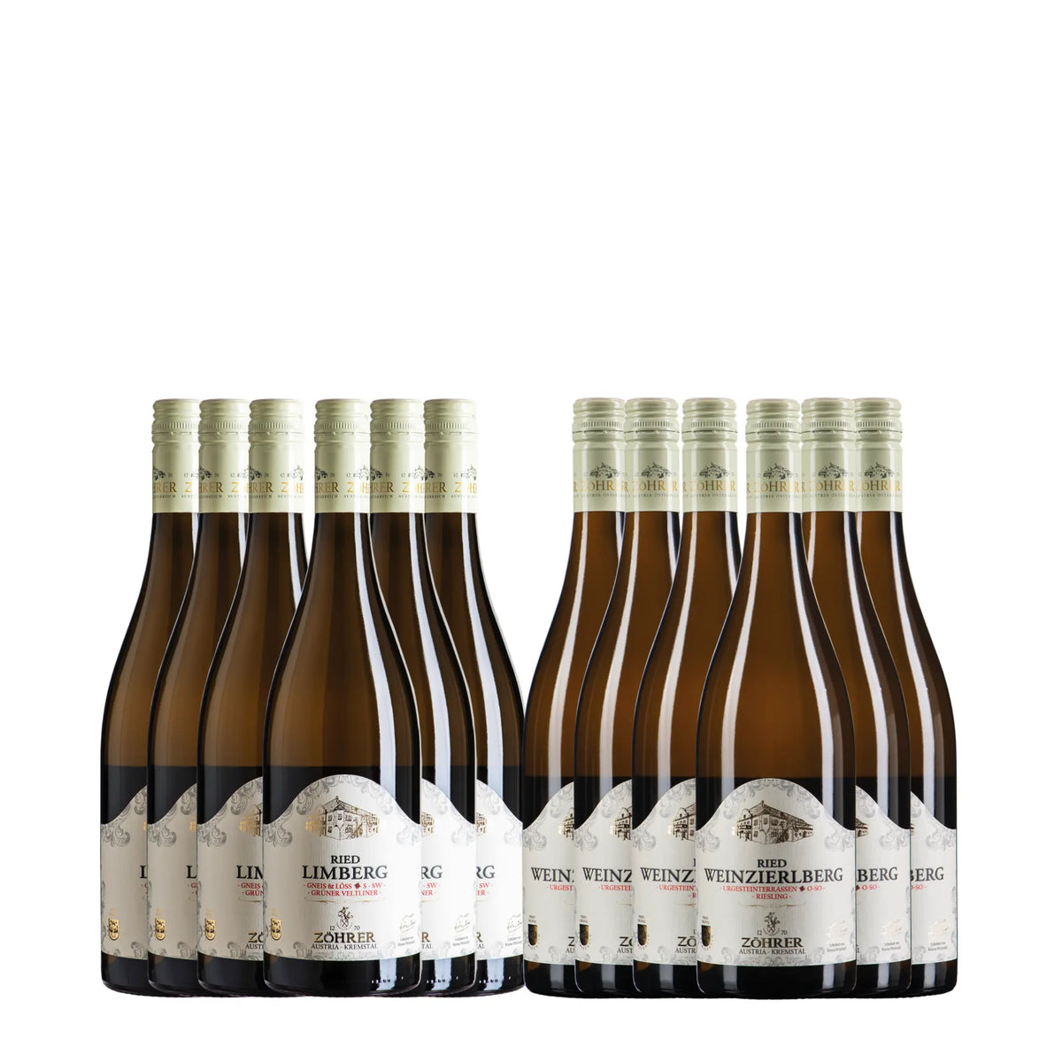 Weingut Anton Zöhrer-Weißwein-Cuvée Weißwein-Österreich-Kremstal-2022 Kremstal Selection [12 Flaschen]-WINECOM