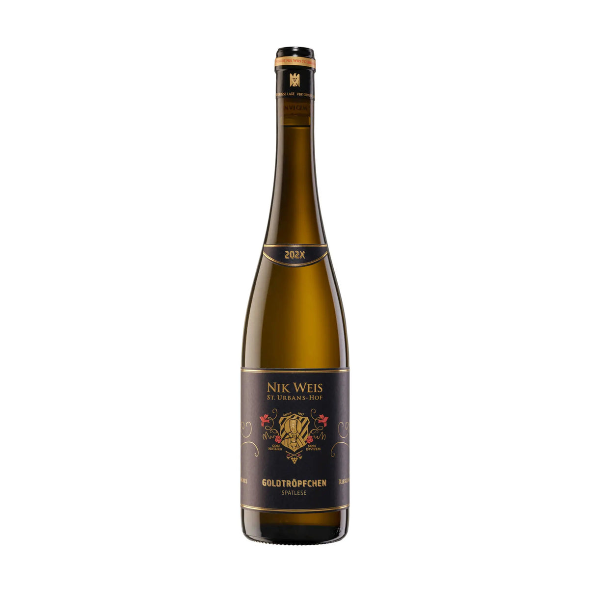 Goldtropfchen Spatlese Weißwein vom Weingut Nik Weis St. Urbans-Hof - erhältlich bei WINECOM