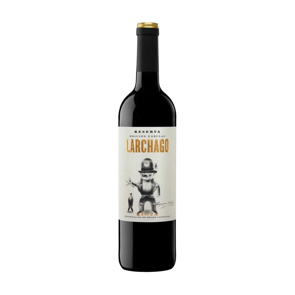 2017 Fabulas Rioja Reserva Rotwein von Bodegas Larchago - erhältlich bei WINECOM