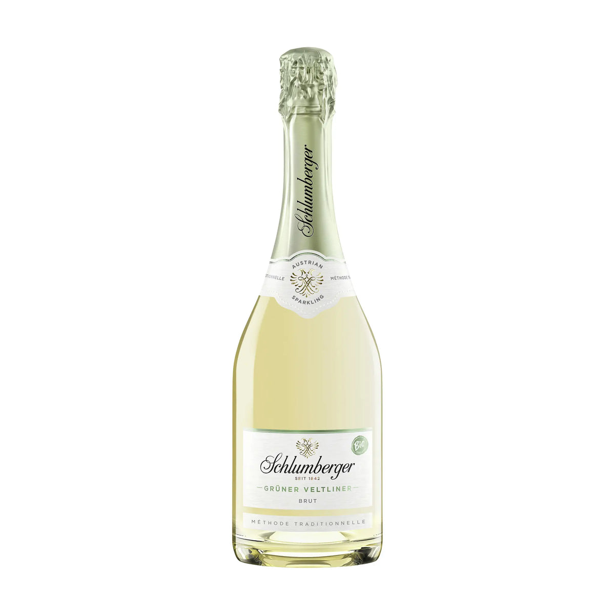 Schlumberger Gruner Veltliner Brut BIO Schaumwein von Schlumberger Sektkellerei - erhältlich bei WINECOM