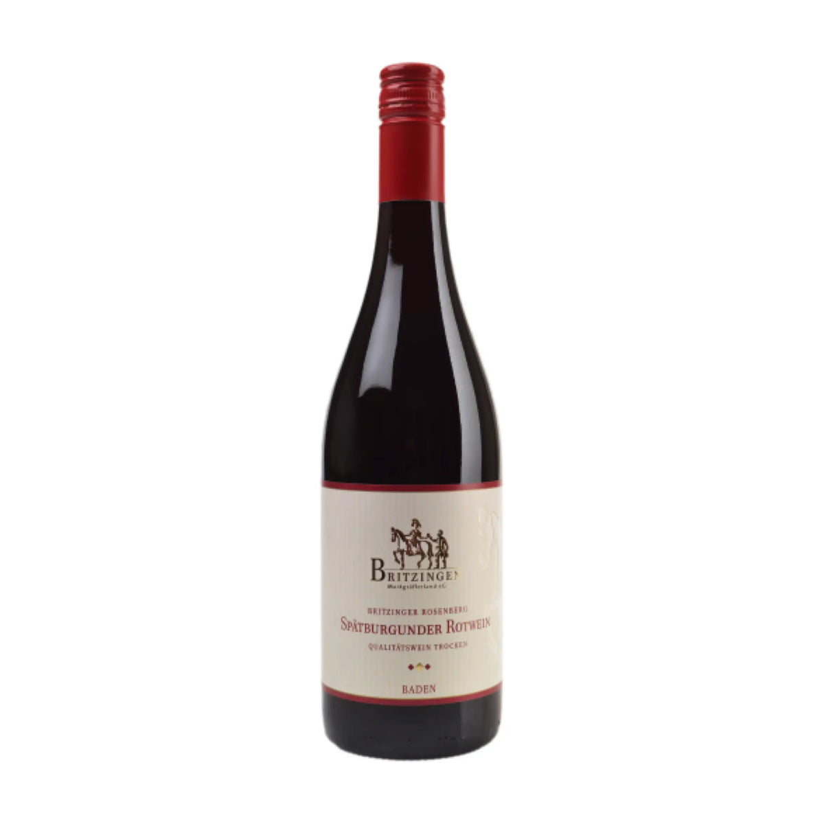 2022 Spatburgunder Rosenberg trocken QbA Rotwein von WG Britzingen - erhältlich bei WINECOM
