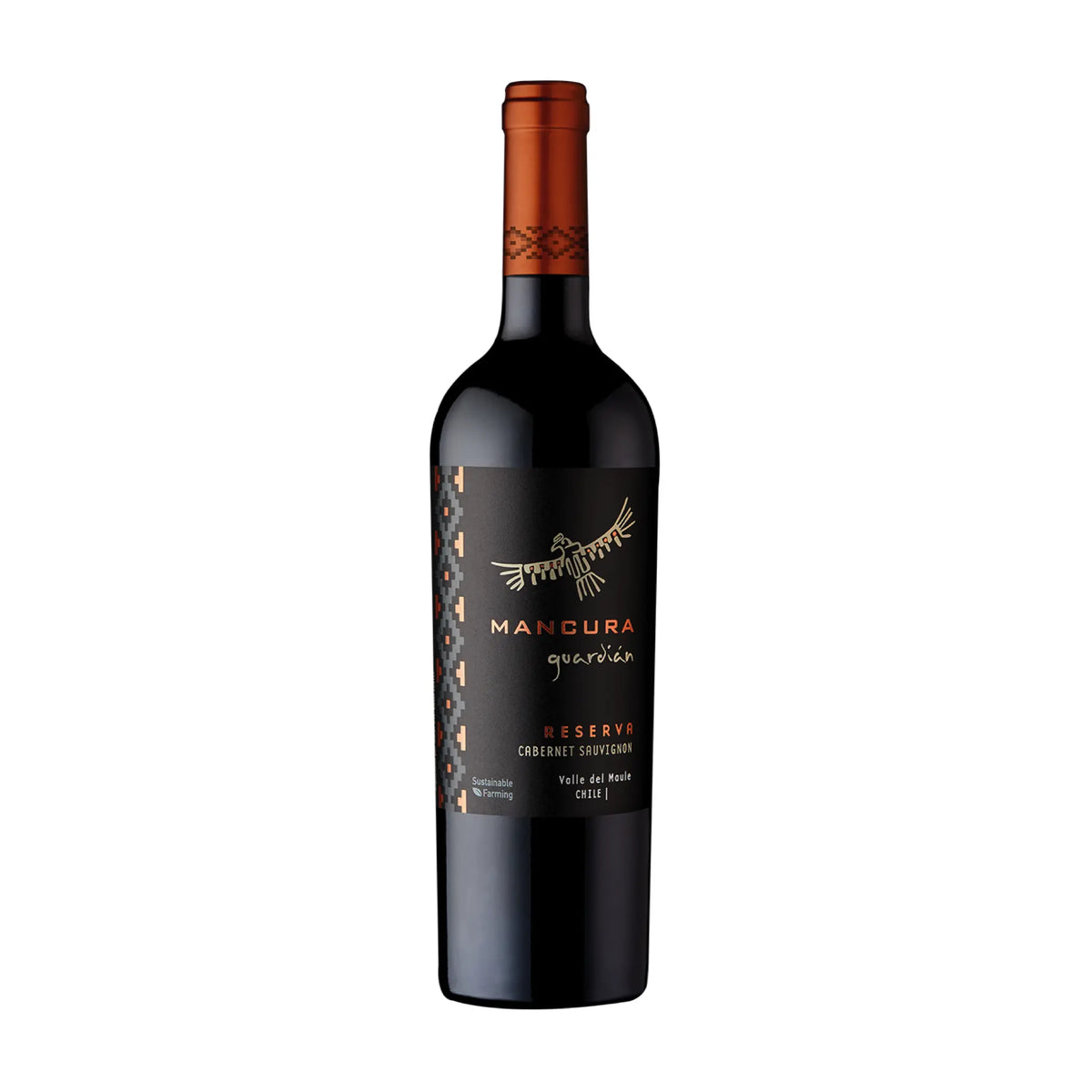 Mancura Wines -Rotwein-Cuvée-Chile-Maule-2020 MANCURA guardián RESERVA Cabernet Sauvignon-WINECOM