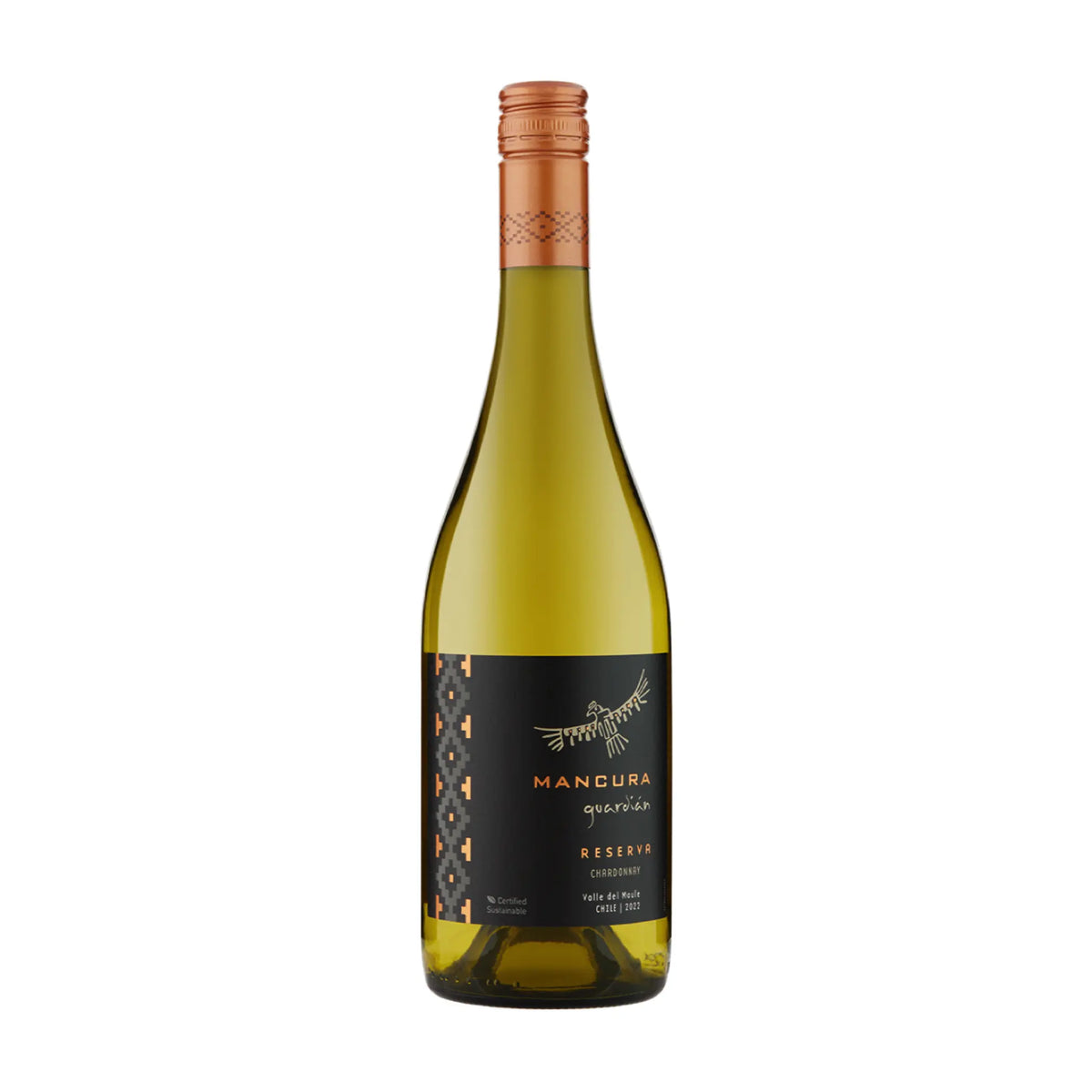 Mancura Wines -Weißwein-Chardonnay-Chile-Maule-2022 MANCURA guardián RESERVA Chardonnay-WINECOM