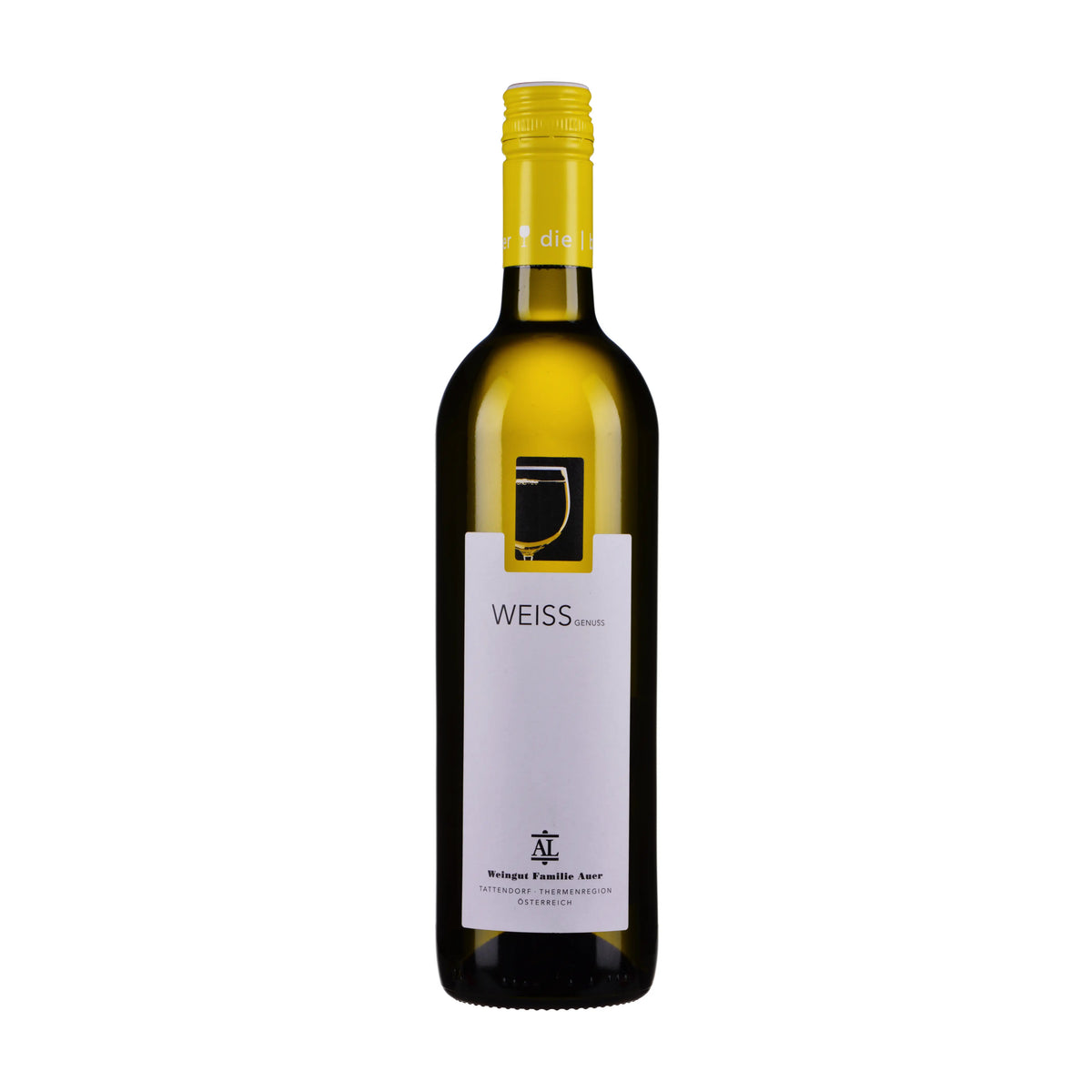 WeißGenuss BIO Weißwein vom Weingut Familie Auer - erhältlich bei WINECOM