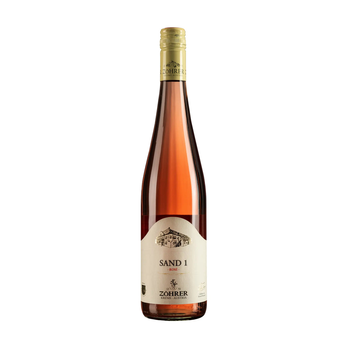 2024 Rose SAND 1 Rosé vom Weingut Anton Zöhrer - erhältlich bei WINECOM
