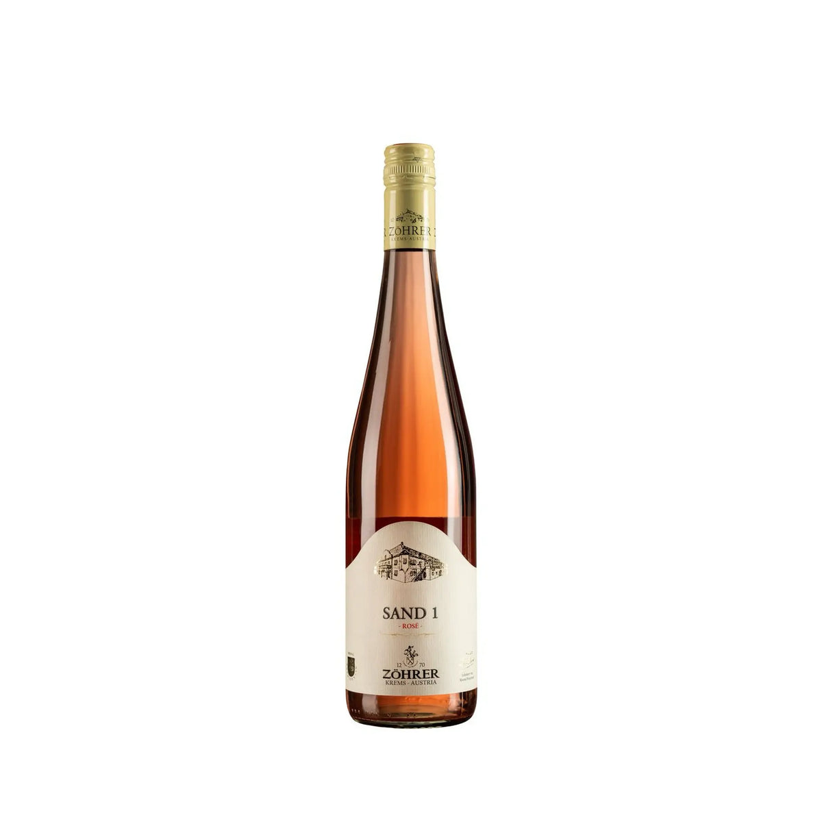 2025 Rose SAND 1 Rosé vom Weingut Anton Zöhrer - erhältlich bei WINECOM