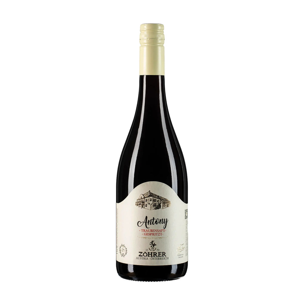 Antony – Traubensaft gespritzt Saft vom Weingut Anton Zöhrer - erhältlich bei WINECOM