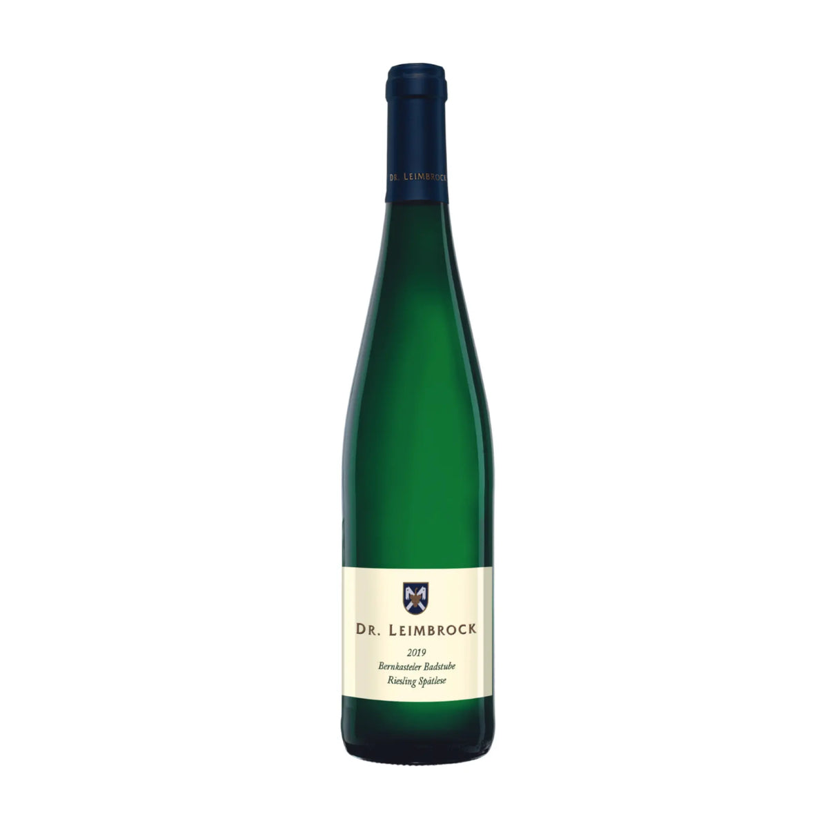 Mülheimer Sonnenlay Riesling Spätlese Halbtrocken vom Weingut Dr. Leimbrock, Weißwein aus der Region Mosel, Deutschland