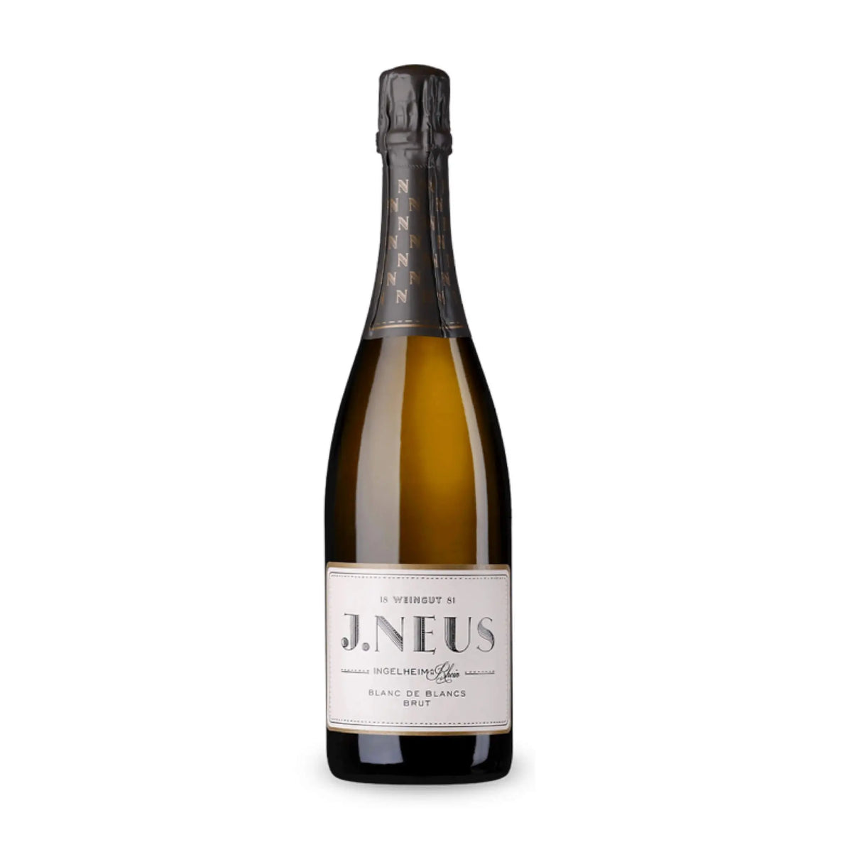 2019 Blanc de Blancs Brut vom Weingut Weingut J.Neus, Schaumwein aus Rheinhessen, Deutschland