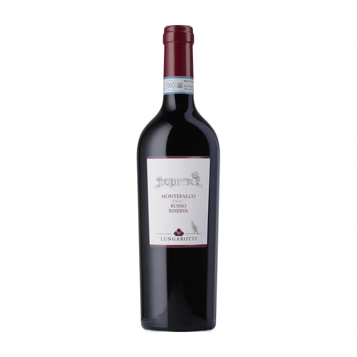 Montefalco Rosso Riserva DOC Umbrien Rotwein von Lungarotti - erhältlich bei WINECOM