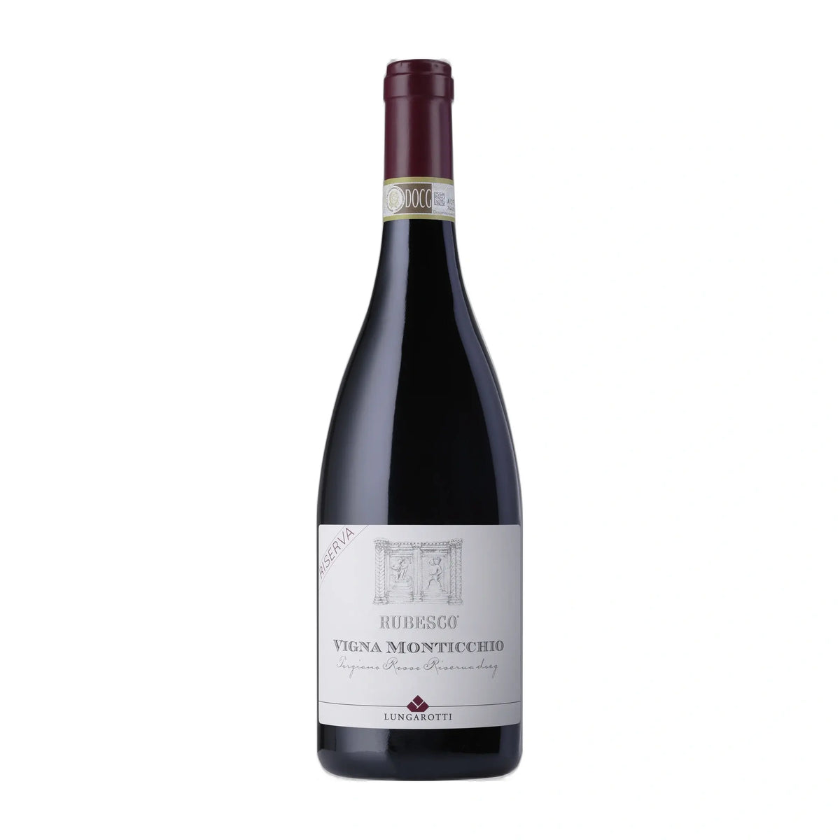Rubesco Riserva Vigna Monticchio Torgiano Rosso Riserva DOCG Umbrien Rotwein von Lungarotti - erhältlich bei WINECOM