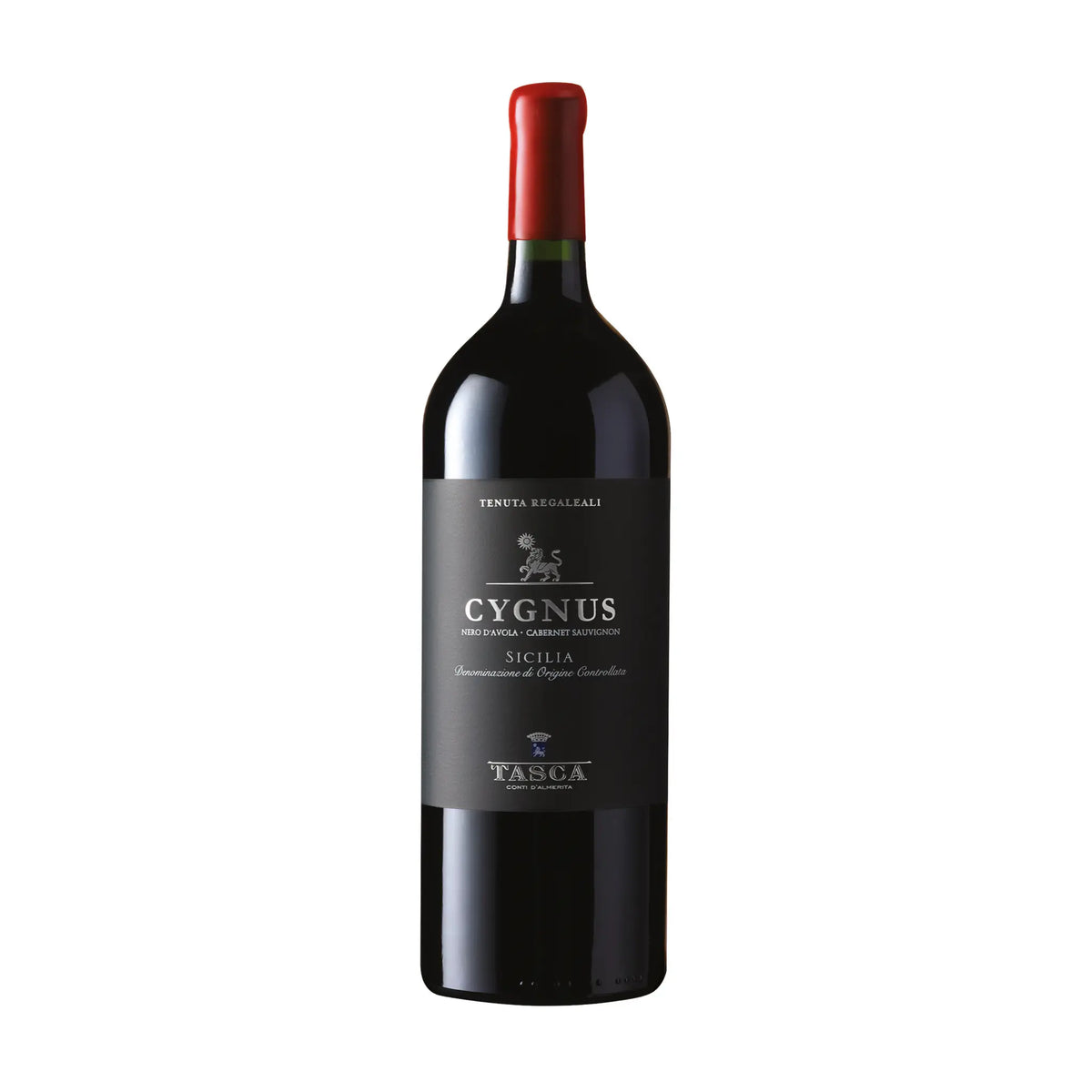 Tenuta Regaleali-Rotwein-Cuvée-Italien-Sizilien-2020 Cygnus Nero d'Avola, Cabernet Sauv. 1.5L-WINECOM