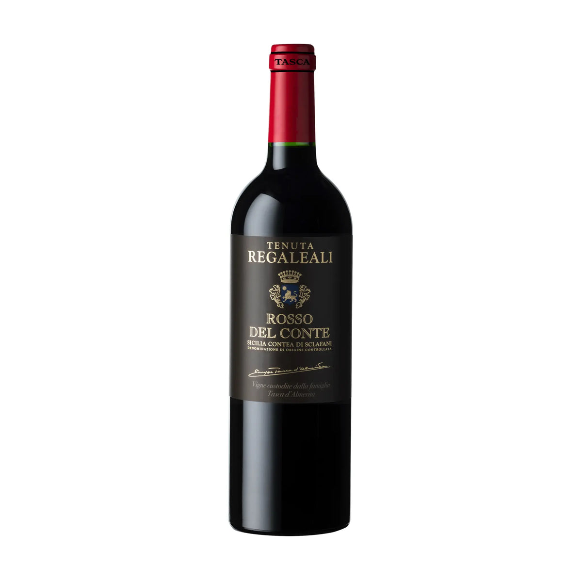 Rosso del Conte Contea di Sclafani Rotwein von Tenuta Regaleali - erhältlich bei WINECOM