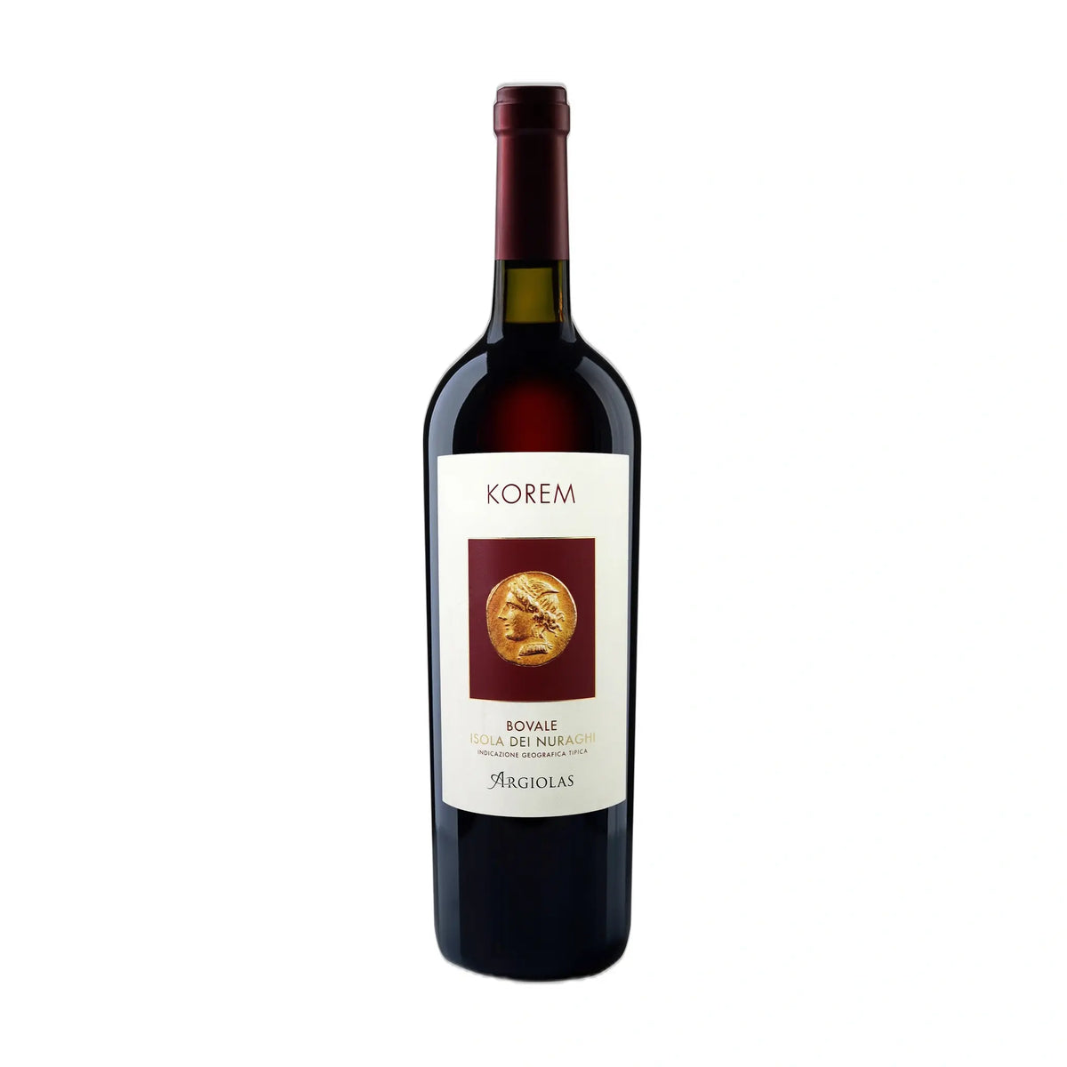 Korem IGT Isola dei Nuraghi Bovale Rotwein von Argiolas - erhältlich bei WINECOM