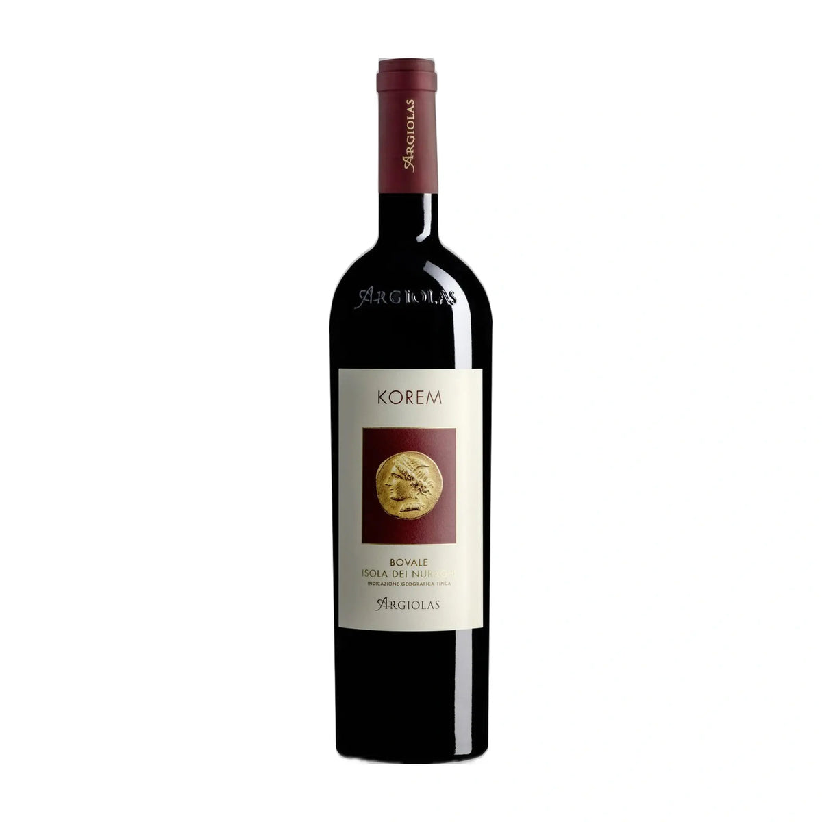 Korem IGT Isola dei Nuraghi Bovale Rotwein von Argiolas - erhältlich bei WINECOM