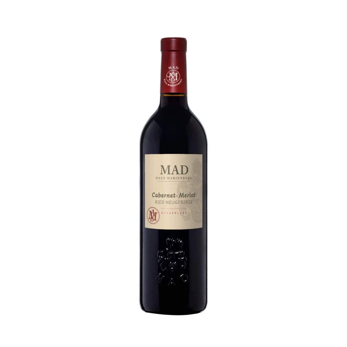Cabernet-Merlot Ried Neugebirge 2021 vom Weingut MAD, Rotwein aus der Region Burgenland, Österreich