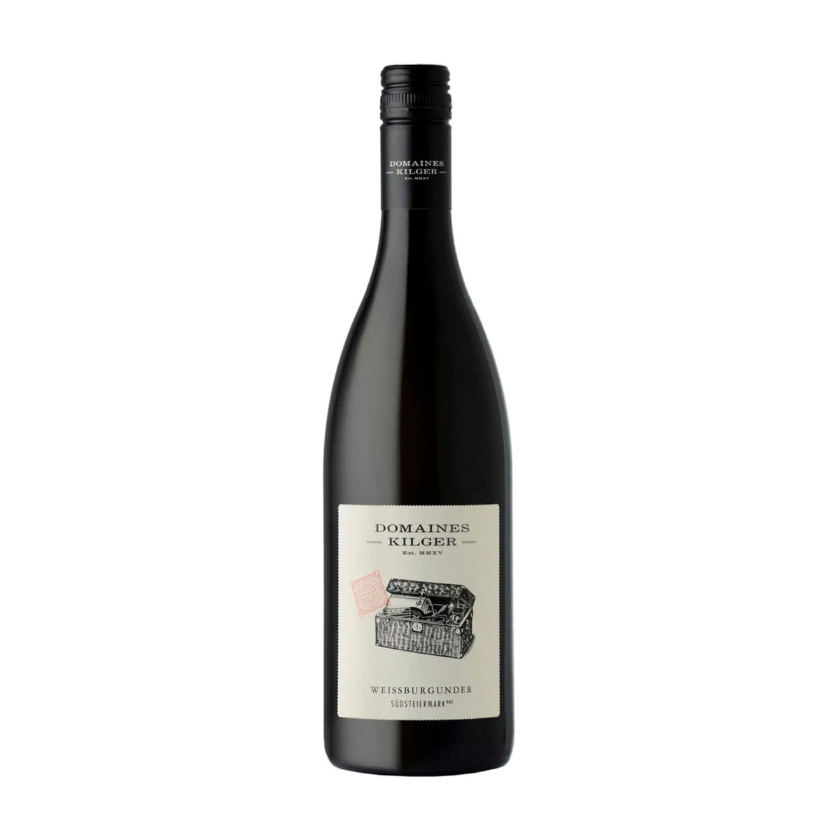 2022 Weissburgunder Sudsteiermark DAC von Domaines Kilger, Weißwein aus der Steiermark, Österreich