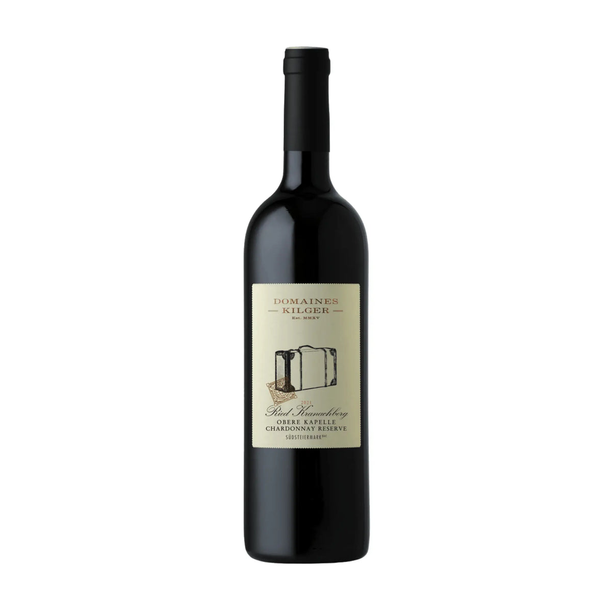 2021 Chardonnay Kranachberg Obere Kapelle Reserve von Domaines Kilger, Weißwein aus der Steiermark, Österreich