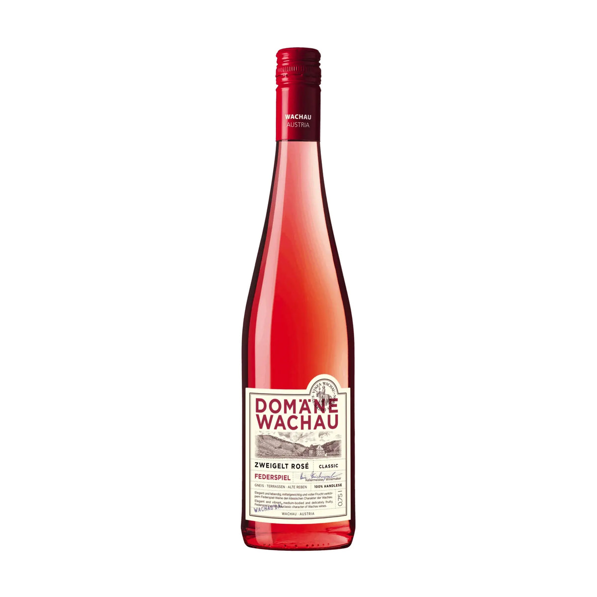 Zweigelt Rose Federspiel Classic 2025, Rosé vom Weingut Domäne Wachau - erhältlich bei WINECOM