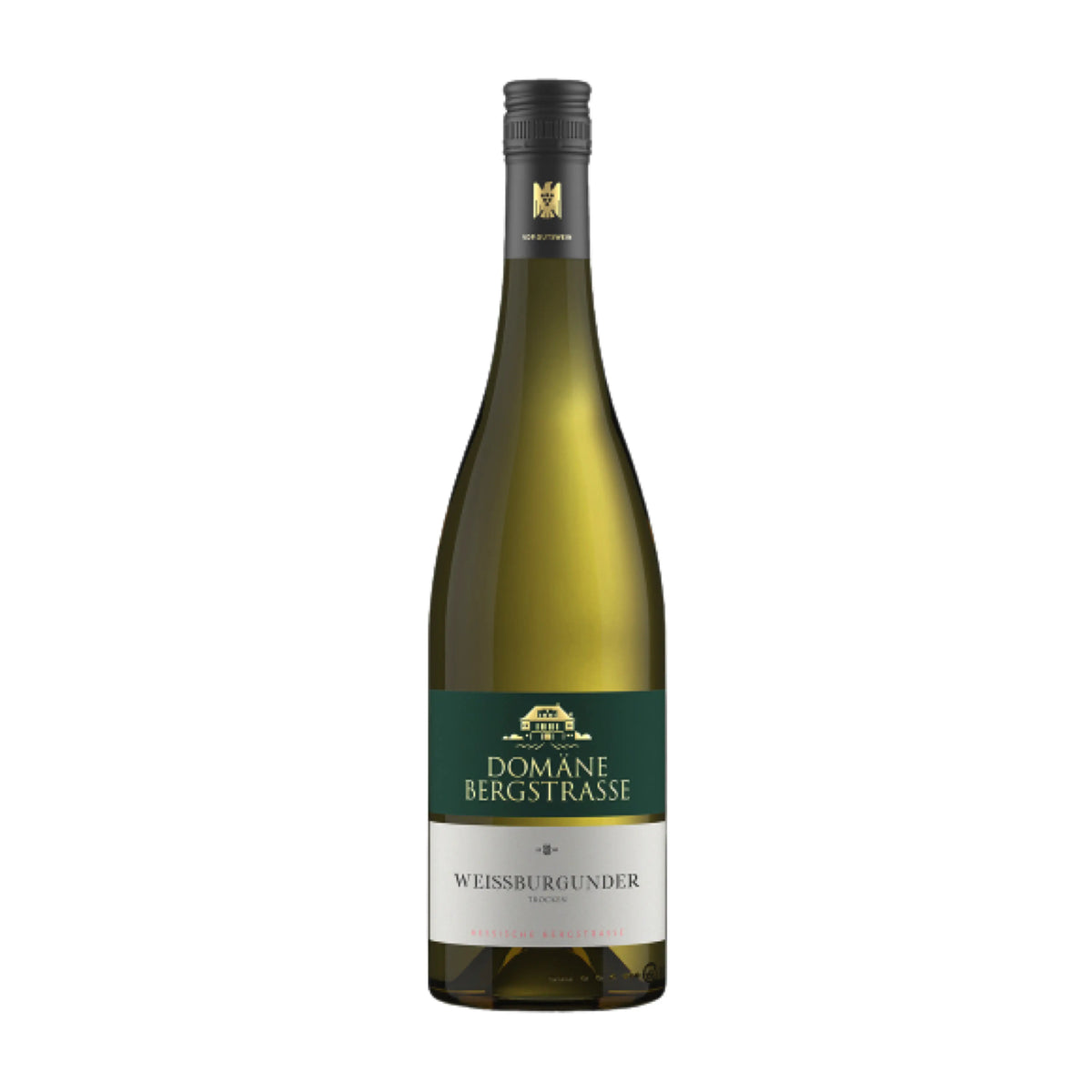 2023 Domäne Bergstraße Weißburgunder trocken vom Weingut Kloster Eberbach, Weißwein aus der Region Hessische Bergstrasse