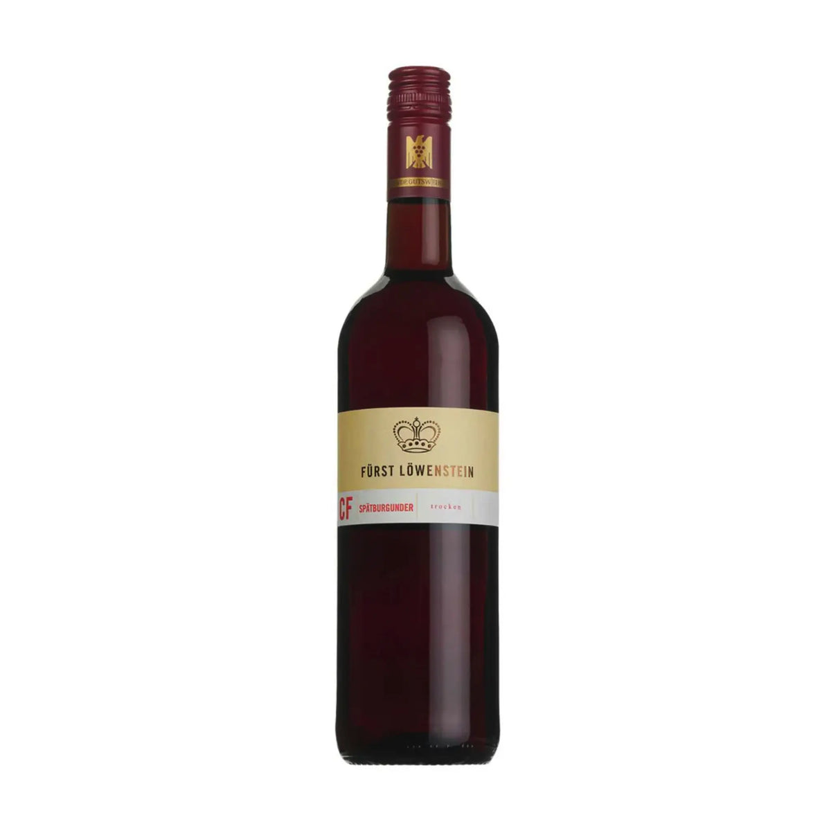 CF Spatburgunder Trocken Rotwein vom Weingut Fürst Löwenstein - erhältlich bei WINECOM