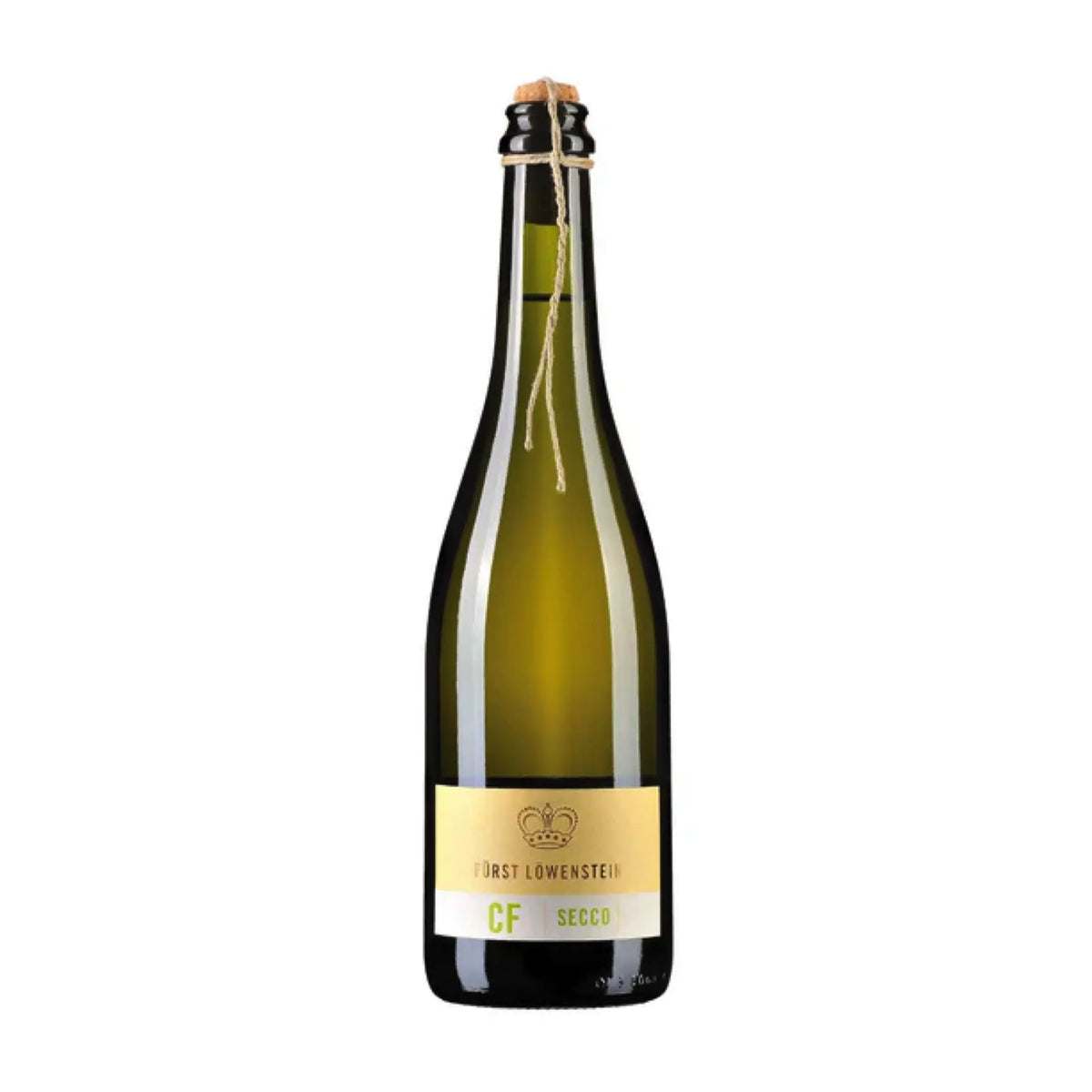 CF Secco Schaumwein vom Weingut Fürst Löwenstein - erhältlich bei WINECOM