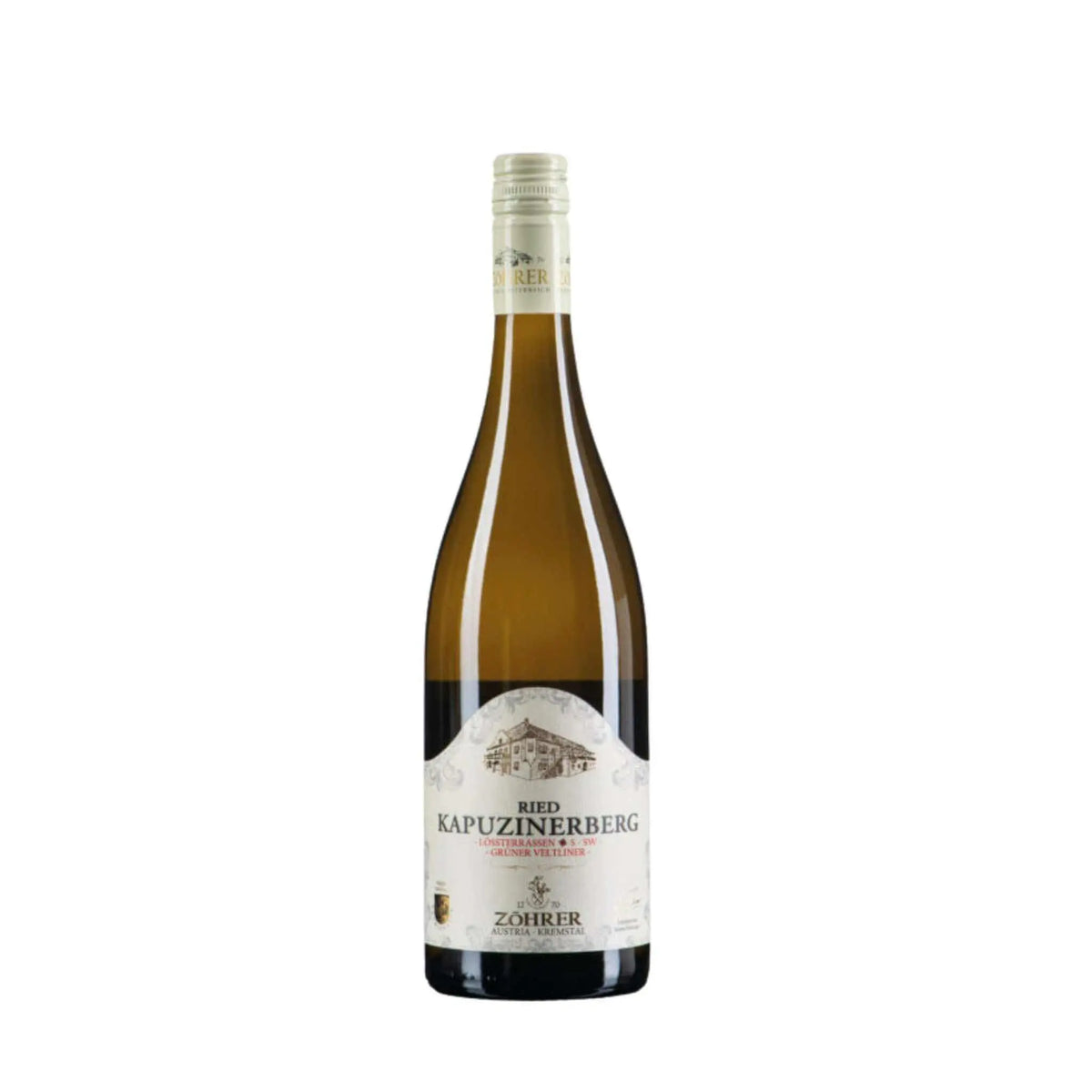2023 Grüner Veltliner Ried Kapuzinerberg vom Weingut Anton Zöhrer, Weißwein, aus der Region Krems, Österreich
