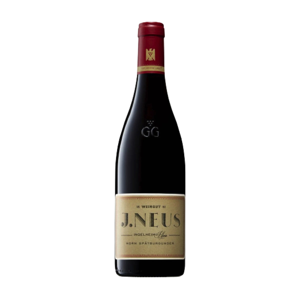 2021 Ingelheimer HORN Spätburgunder GG vom Weingut Weingut J.Neus, Rotwein aus Rheinhessen, Deutschland