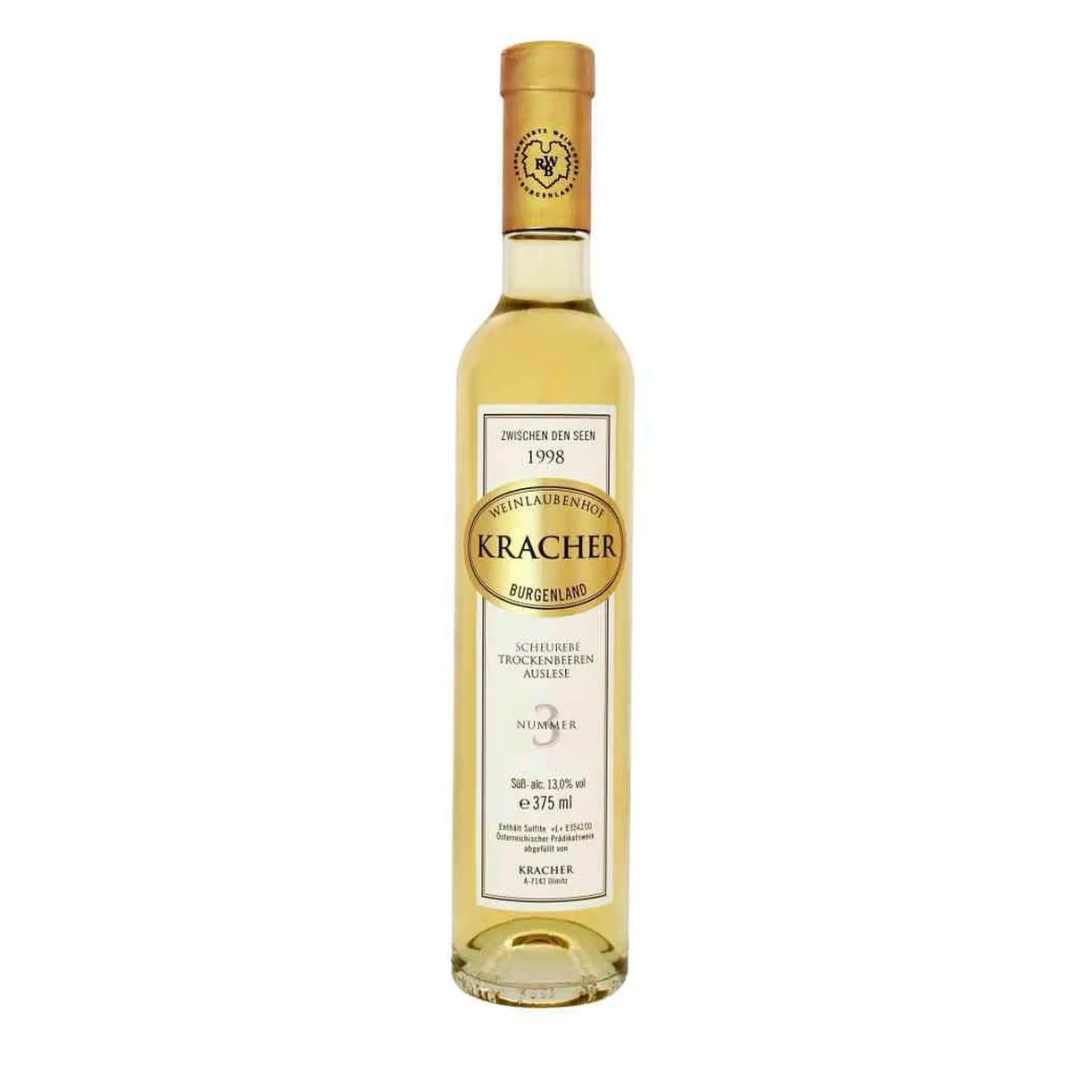 1998 TBA No 3 Scheurebe Süßwein von Weinlaubenhof Kracher - erhältlich bei WINECOM