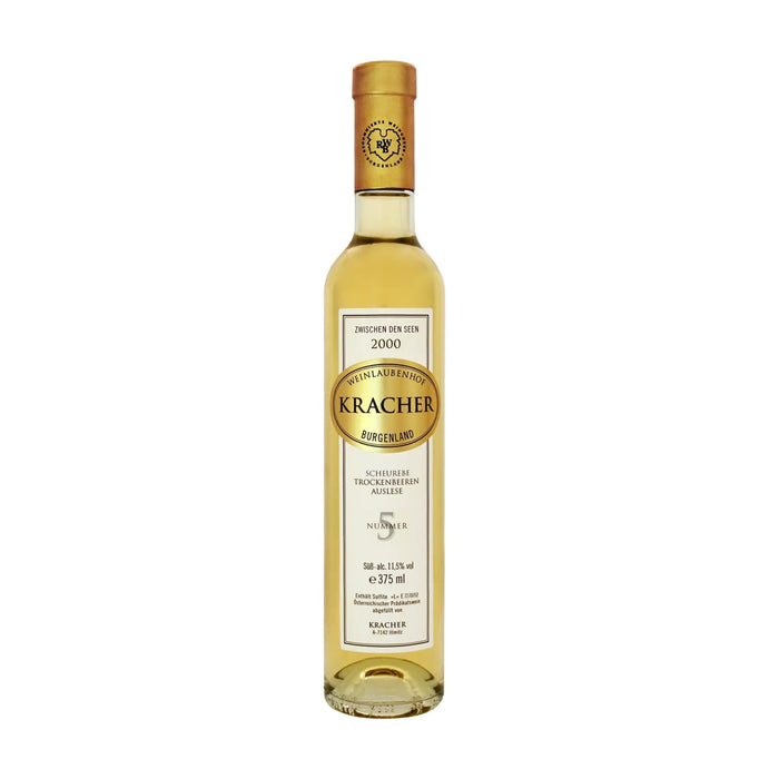 Weinlaubenhof Kracher, 2000 TBA No. 5 Scheurebe, Süßwein aus der Region Neusiedlersee, Österreich