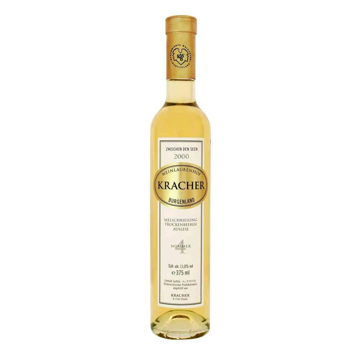 2000 TBA No 4 Welschriesling Süßwein von Weinlaubenhof Kracher - erhältlich bei WINECOM