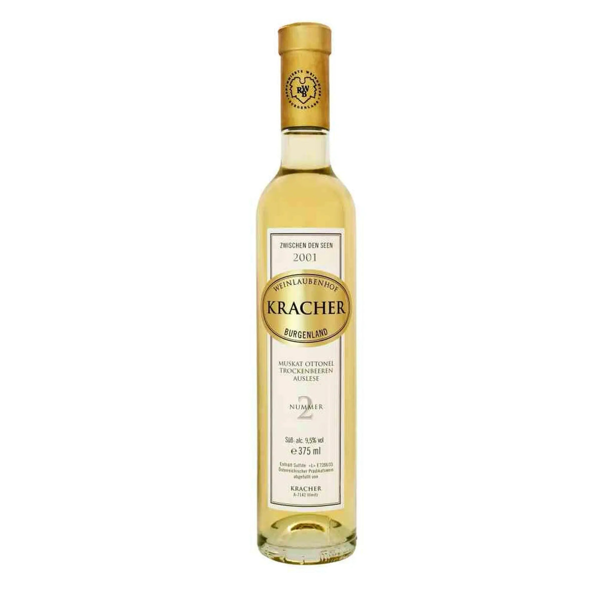 2001 TBA No 2 Muskat Ottonel Süßwein von Weinlaubenhof Kracher - erhältlich bei WINECOM