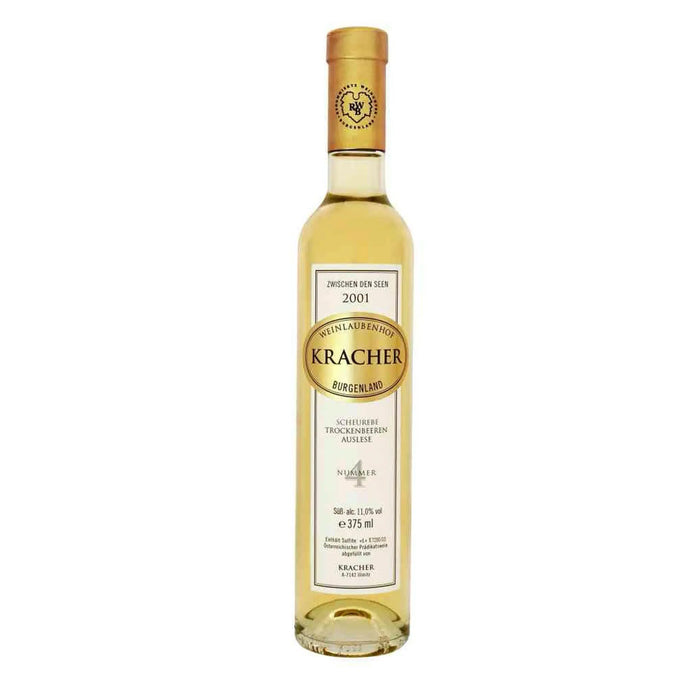 Weinlaubenhof Kracher, 2001 TBA No. 4 Scheurebe, Süßwein aus der Region Neusiedlersee, Österreich