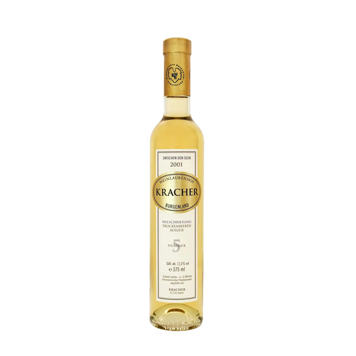 Weinlaubenhof Kracher, 2001 TBA No. 5 Welschriesling, Süßwein aus der Region Neusiedlersee, Österreich