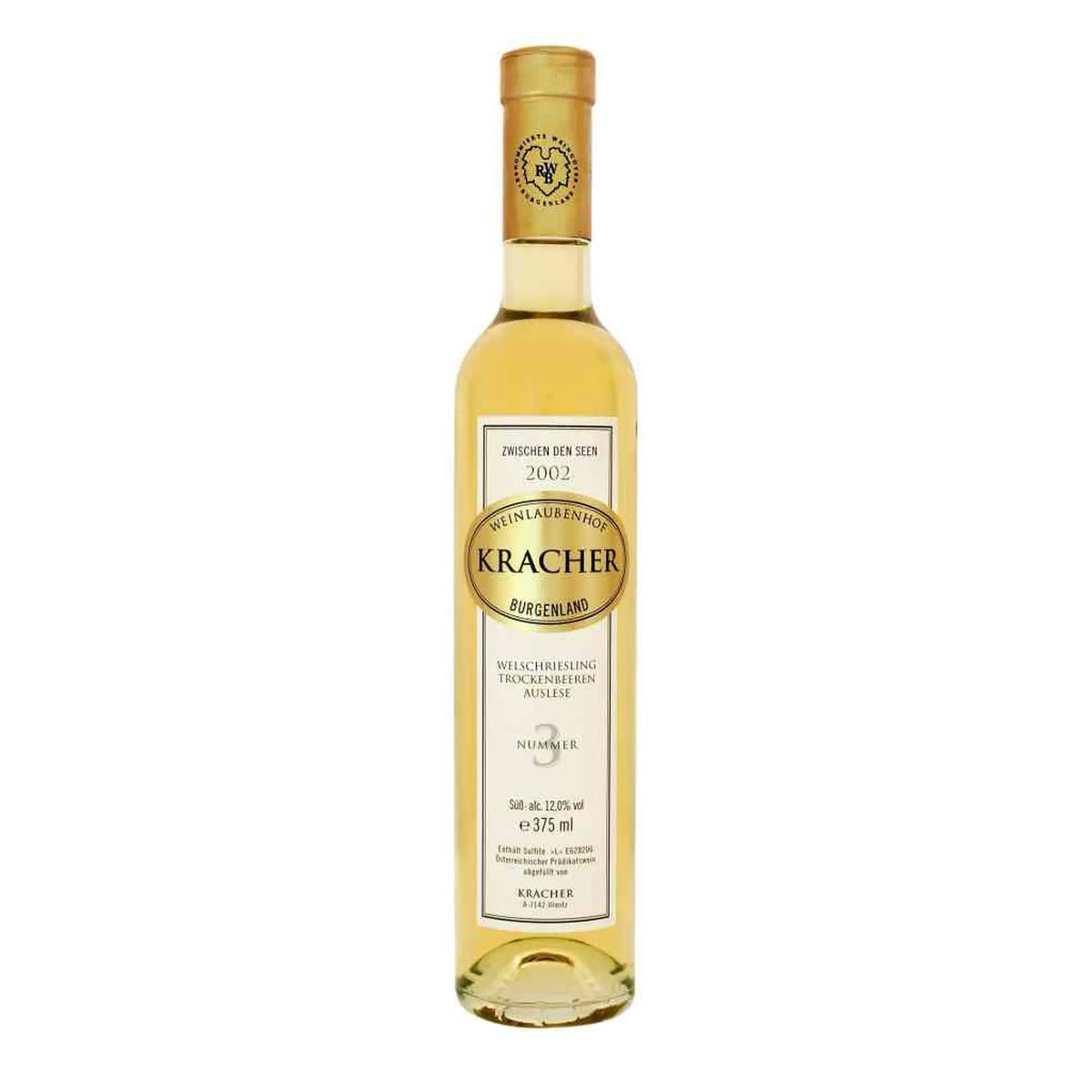 2002 TBA No 3 Welschriesling Süßwein von Weinlaubenhof Kracher - erhältlich bei WINECOM