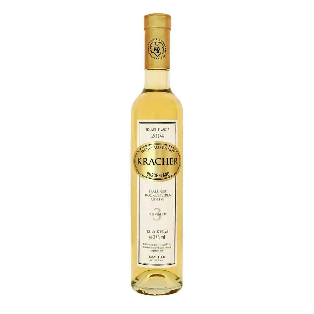 2004 TBA No 3 Traminer Süßwein von Weinlaubenhof Kracher - erhältlich bei WINECOM