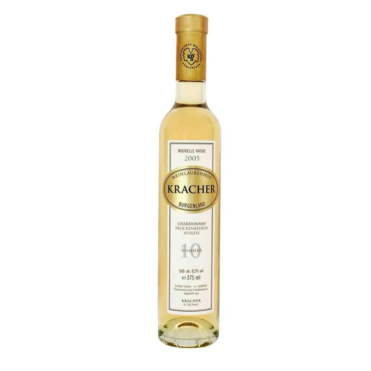 2005 TBA No 10 Chardonnay Süßwein von Weinlaubenhof Kracher - erhältlich bei WINECOM