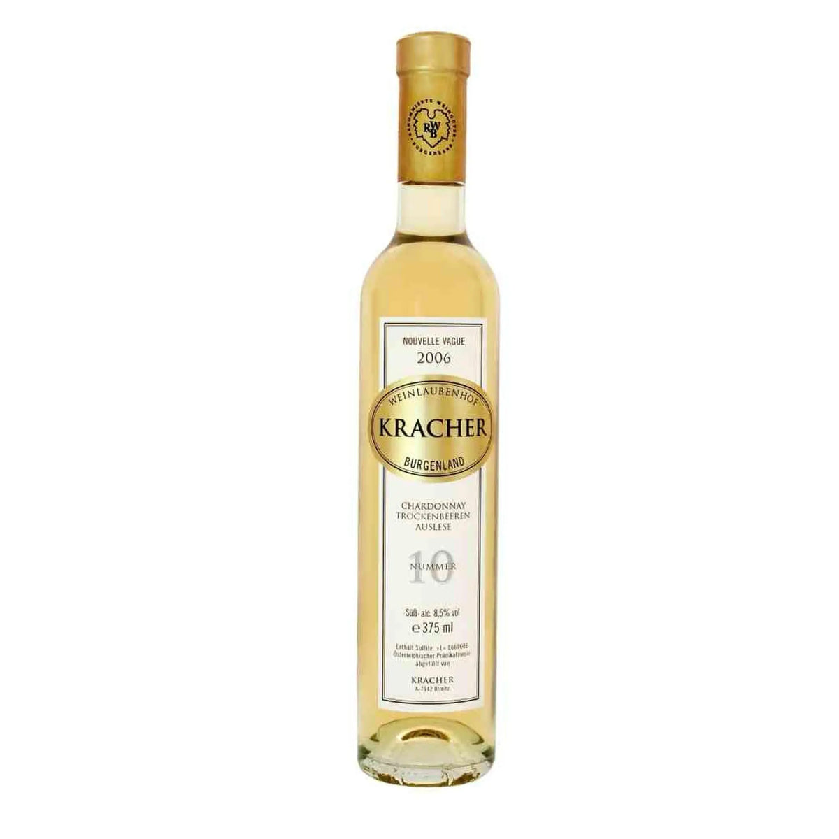 2006 TBA No 10 Chardonnay Süßwein von Weinlaubenhof Kracher - erhältlich bei WINECOM