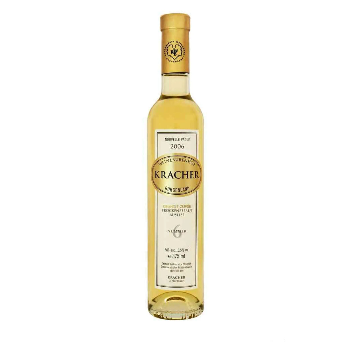 Weinlaubenhof Kracher, 2006 TBA No. 6 Grande Cuvee Magnum, Süßwein aus der Region Neusiedlersee, Österreich