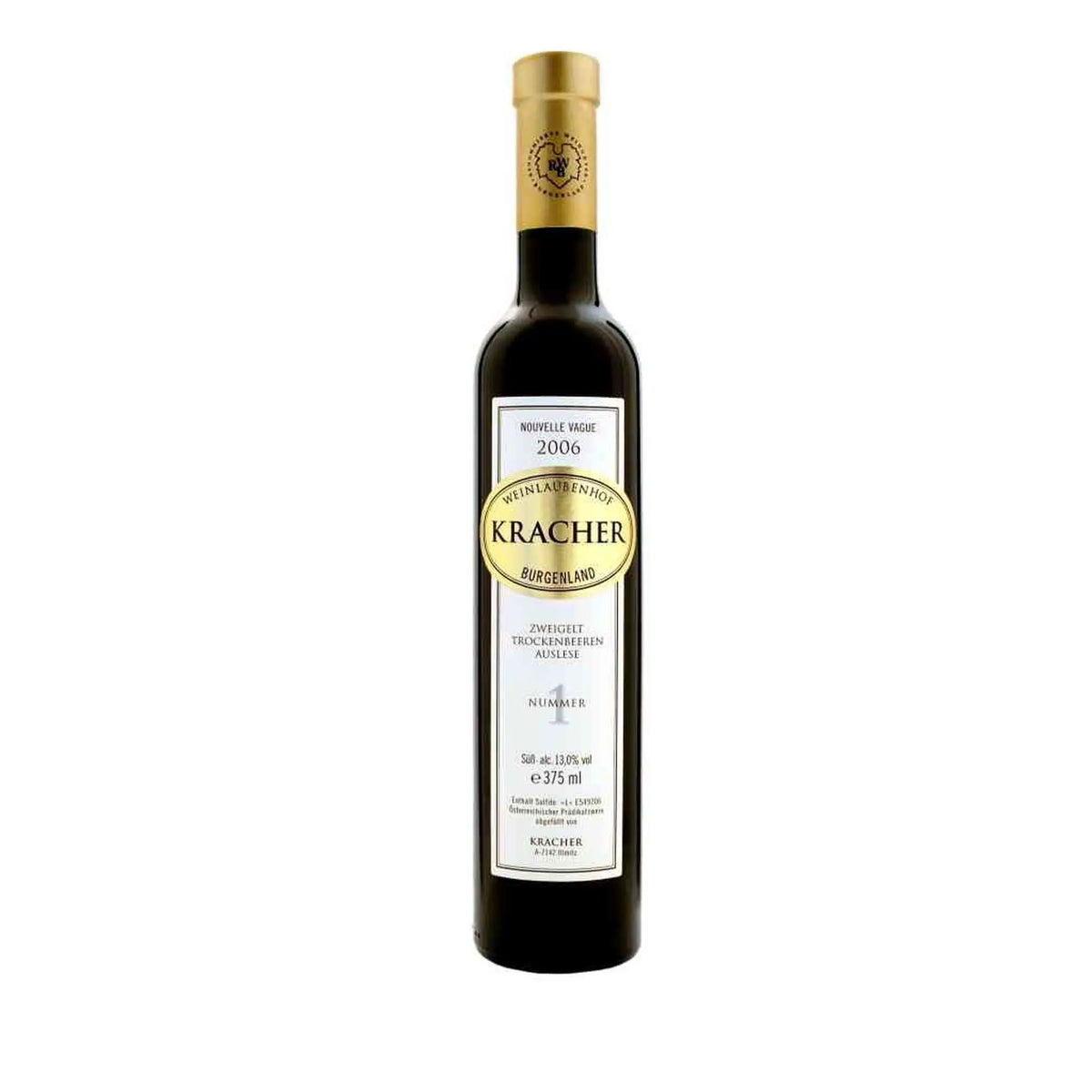 2006 TBA No 1 Zweigelt Süßwein von Weinlaubenhof Kracher - erhältlich bei WINECOM