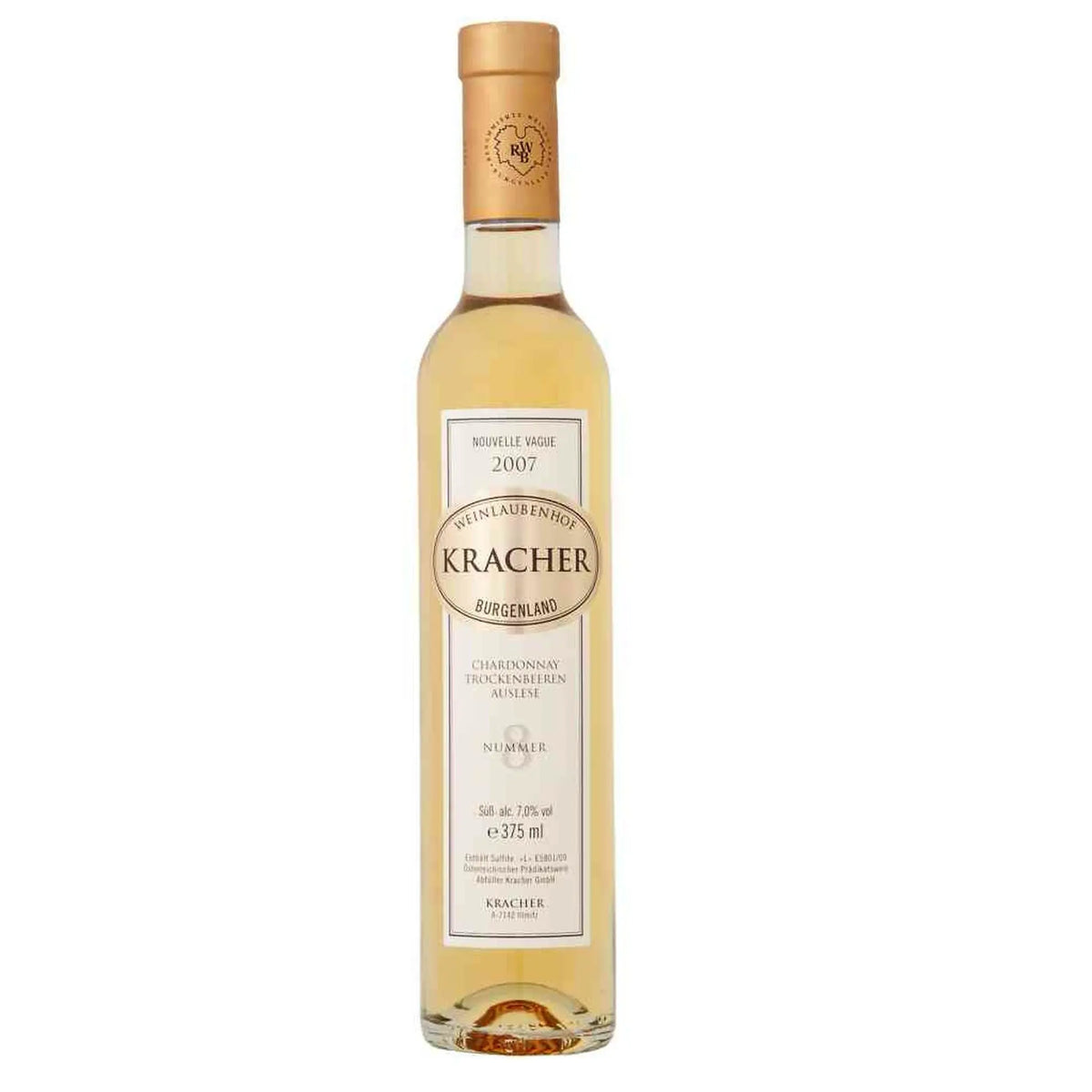 2007 TBA No 8 Chardonnay Süßwein von Weinlaubenhof Kracher - erhältlich bei WINECOM