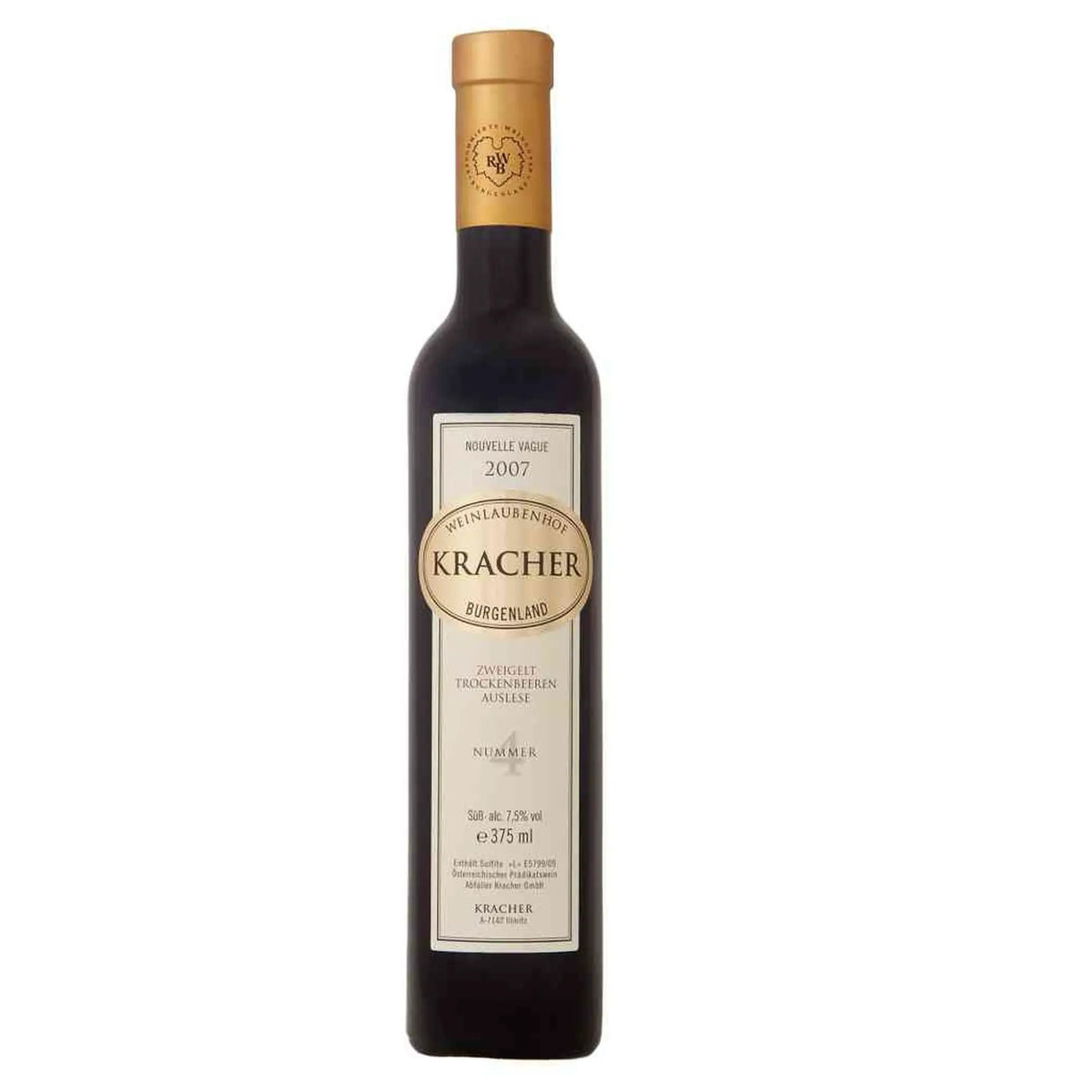 2007 TBA No 4 Zweigelt Süßwein von Weinlaubenhof Kracher - erhältlich bei WINECOM