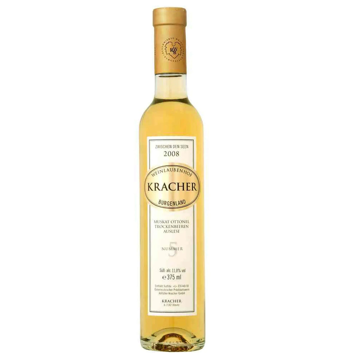 2008 TBA No 5 Muskat Ottonel Magnum Süßwein von Weinlaubenhof Kracher - erhältlich bei WINECOM