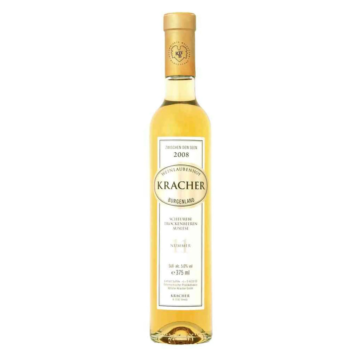 2008 TBA No 11 Scheurebe Süßwein von Weinlaubenhof Kracher - erhältlich bei WINECOM