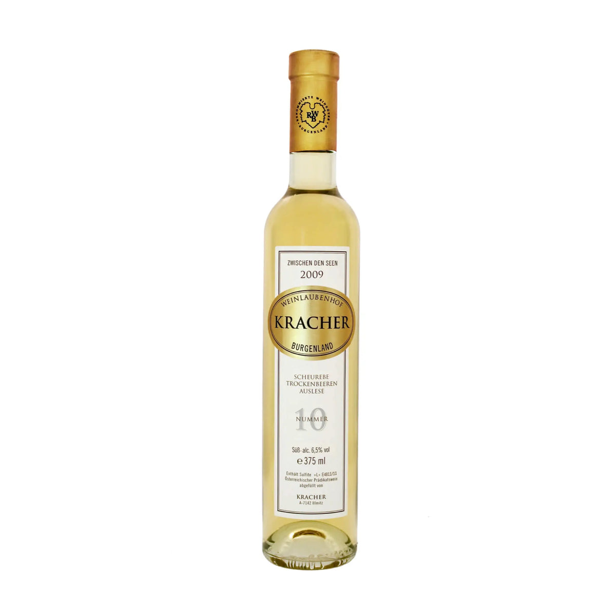 2009 TBA No 10 Scheurebe Süßwein von Weinlaubenhof Kracher - erhältlich bei WINECOM