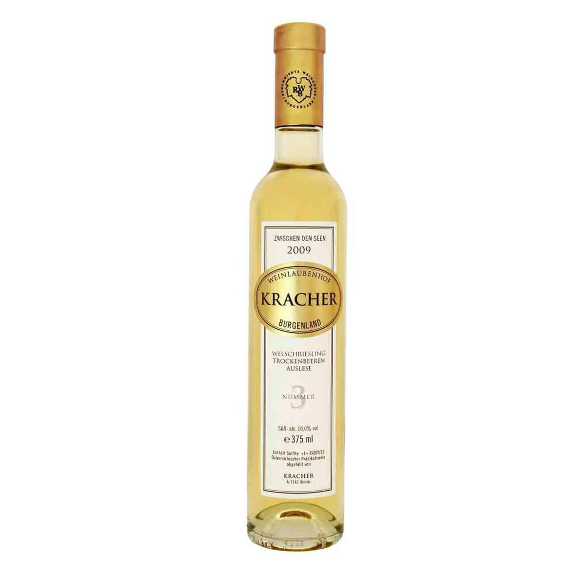 2009 TBA No 3 Welschriesling Süßwein von Weinlaubenhof Kracher - erhältlich bei WINECOM
