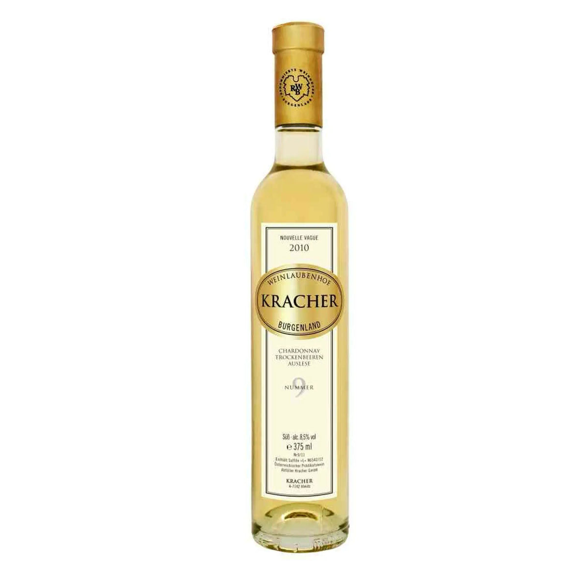2010 TBA No 9 Chardonnay Süßwein von Weinlaubenhof Kracher - erhältlich bei WINECOM