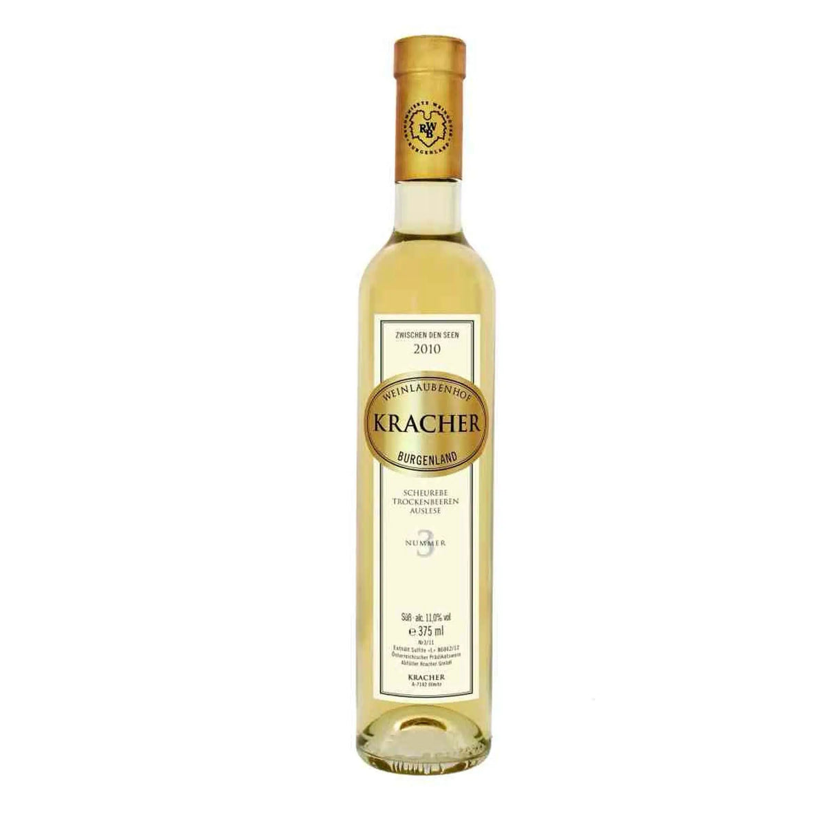 2010 TBA No 3 Scheurebe Süßwein von Weinlaubenhof Kracher - erhältlich bei WINECOM