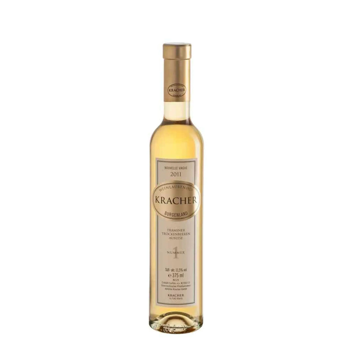 2011 TBA No 1 Traminer Süßwein von Weinlaubenhof Kracher - erhältlich bei WINECOM